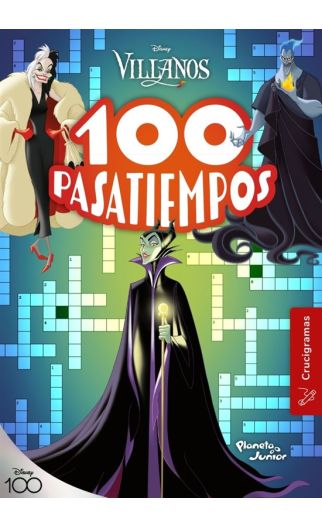 100 PASATIEMPOS - CRUCIGRAMAS - VILLANOS DISNEY