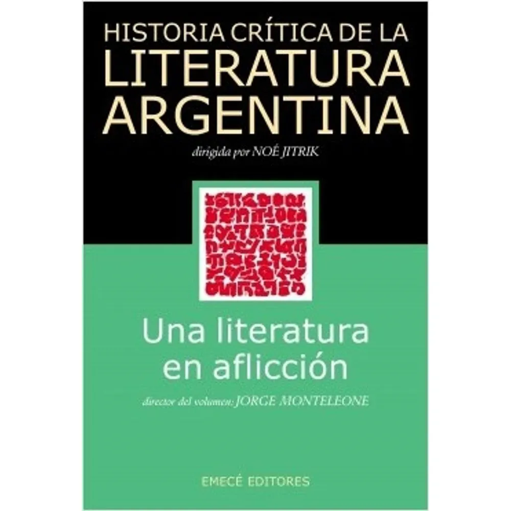 Historia crítica de la literatura argentina 12