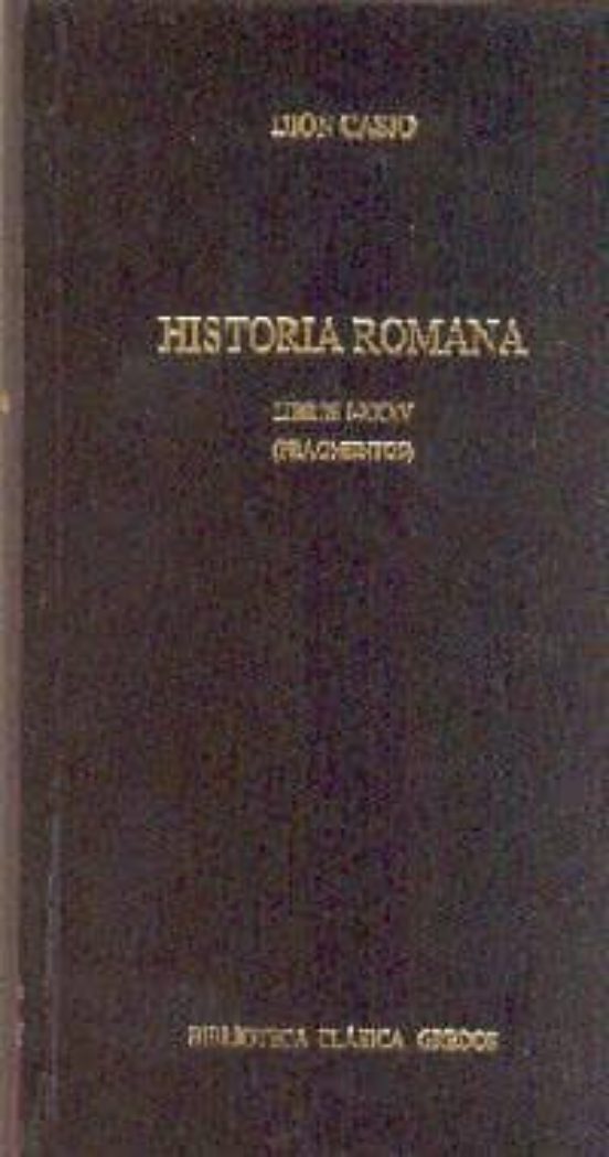 HISTORIA ROMANA. LIBROS I-XXXV