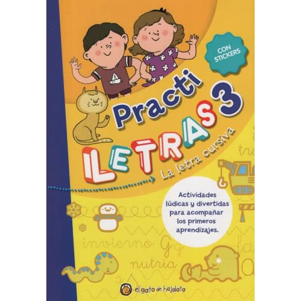 PRACTI LETRAS 3  LE LETRA CURSIVA