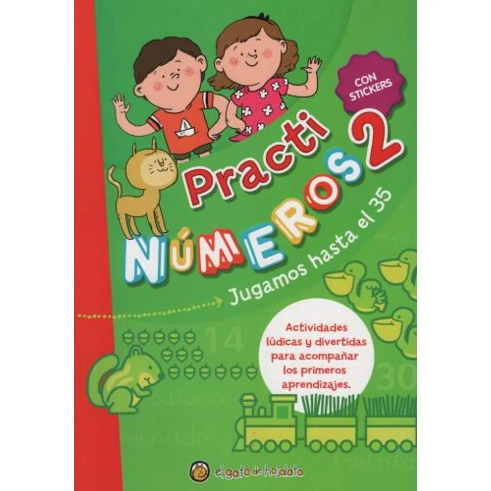 LIBRO NUMEROS 2 - PRACTI NUMEROS - JUGAMOS HASTA EL 35