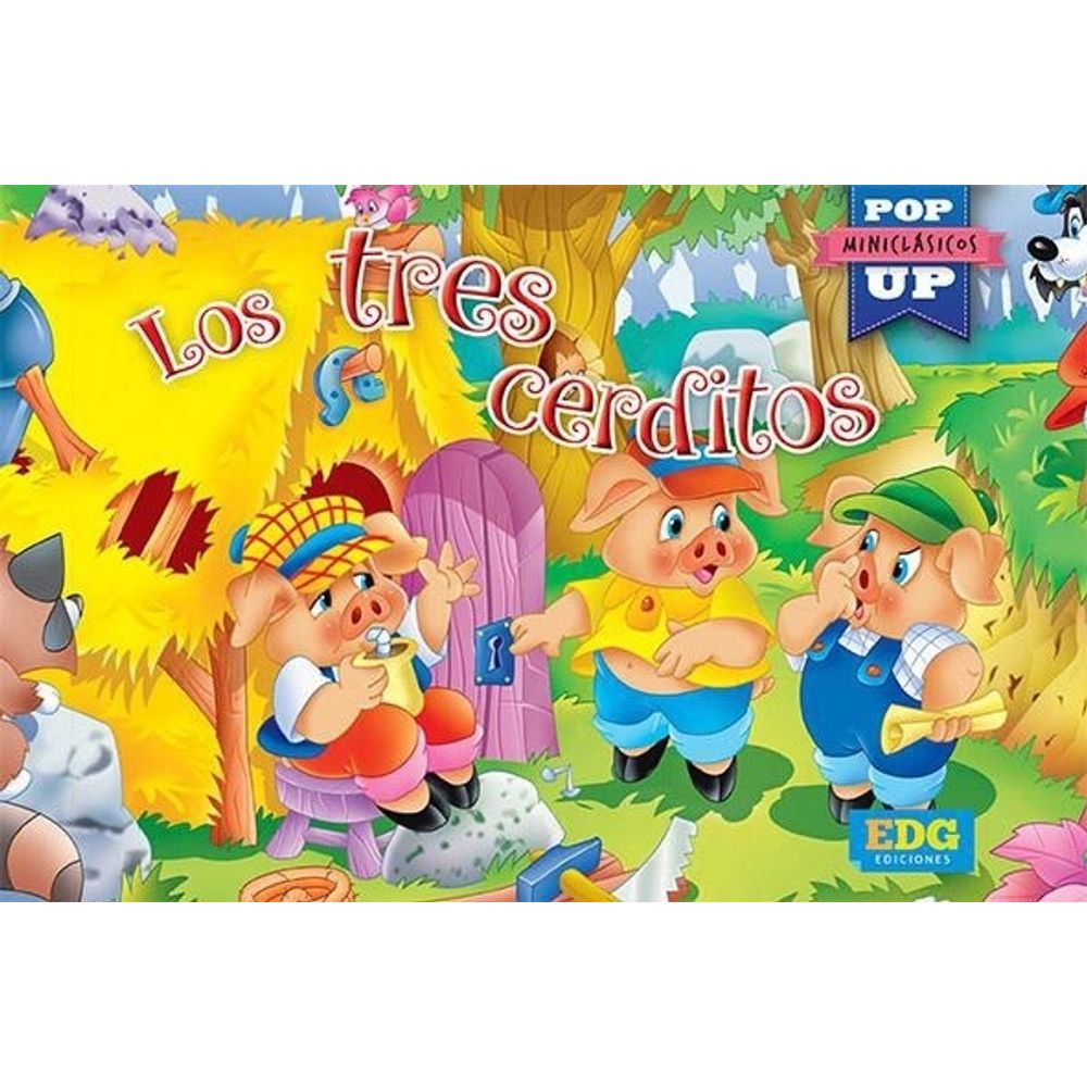 LOS TRES CERDITOS - MINICLASICOS POP UP