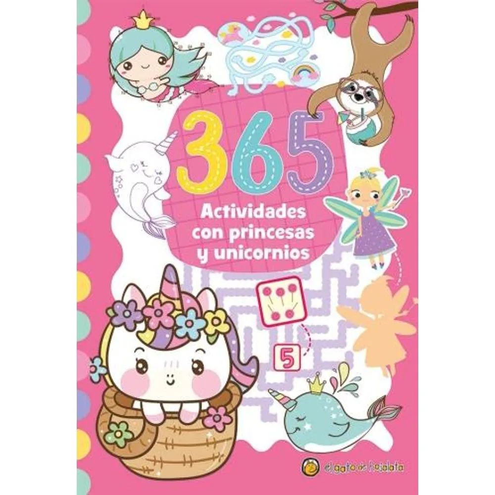 365 ACTIVIDADES CON PRINCESAS Y UNICORNIOS