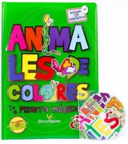 PIZARRA: ANIMALES DE COLORES