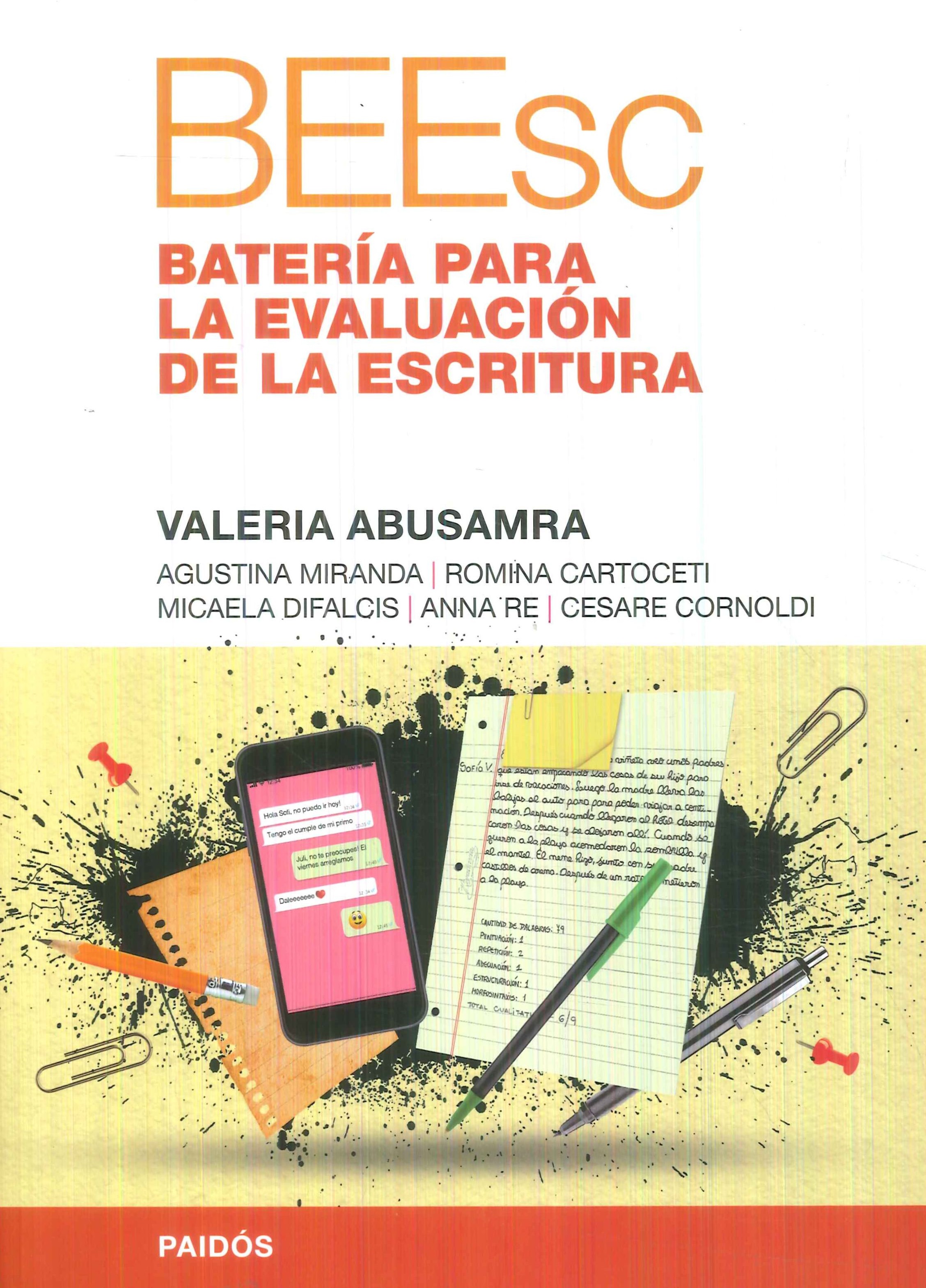 BATERÍA PARA LA EVALUACIÓN DE LA ESCRITURA