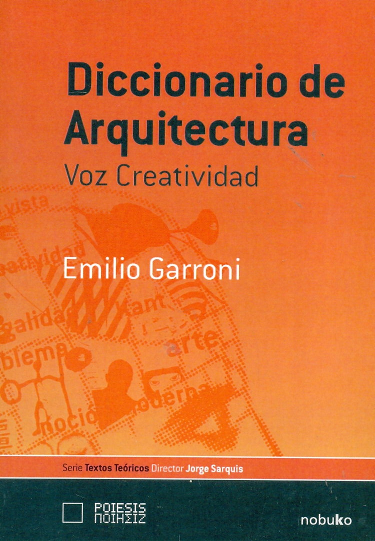 DICCIONARIO DE ARQUITECTURA VOZ CREATIVIDAD