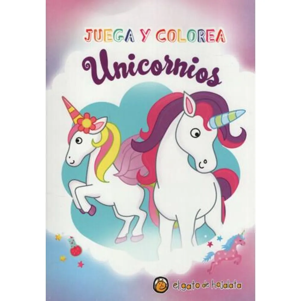 JUEGA Y COLOREA CON UNICORNIOS