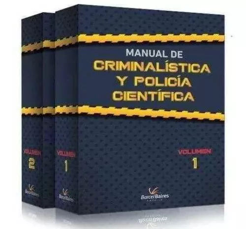 Manual de Criminalistica y Policía Científica X 2 TOMOS