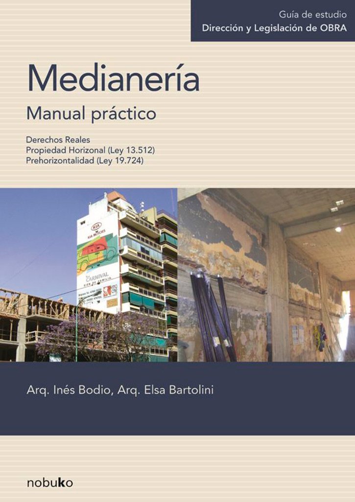 MEDIANERÍA. MANUAL PRÁCTICO