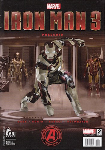 iron man 3 PRELUDIO