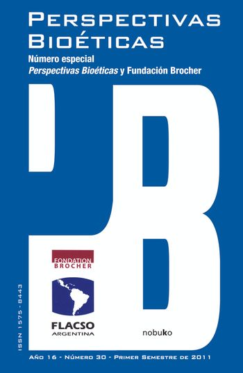 PERSPECTIVAS BIOETICAS Nº 30