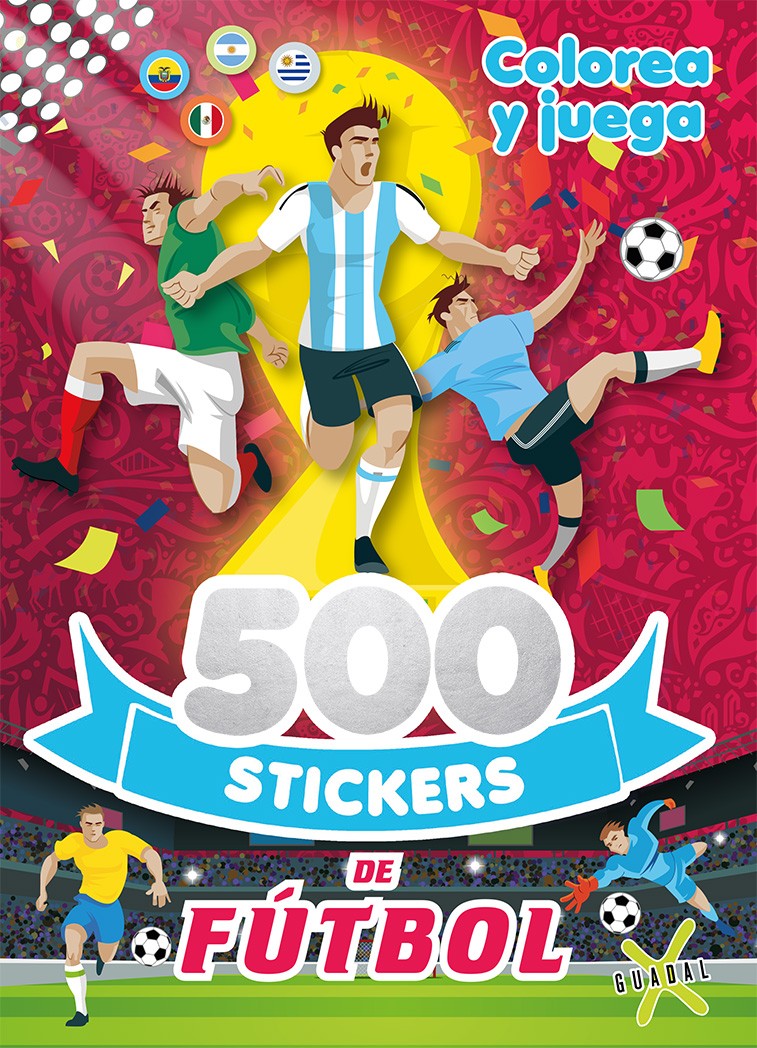 500 STICKERS DE FÚTBOL