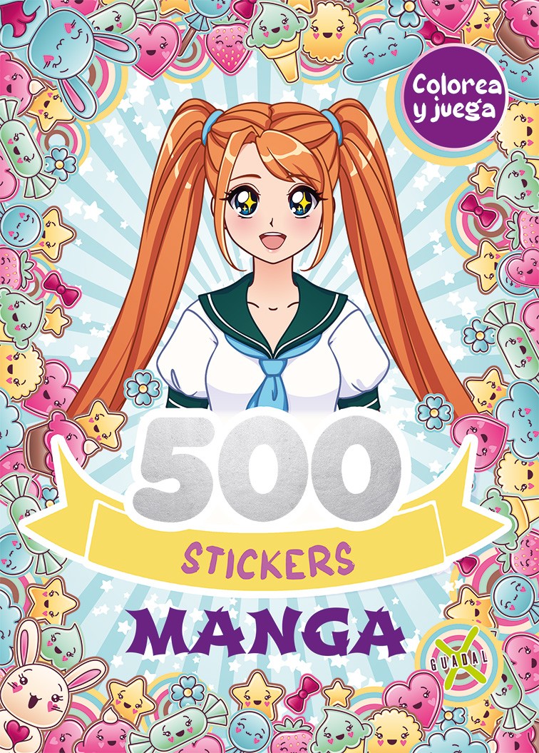 500 STICKERS MANGA