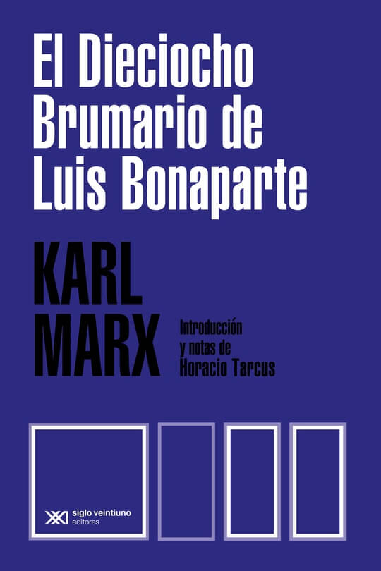 dieciocho brumario de luis bonaparte