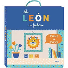 MI CUADRO DE ARTISTA LEÓN DE FIELTRO