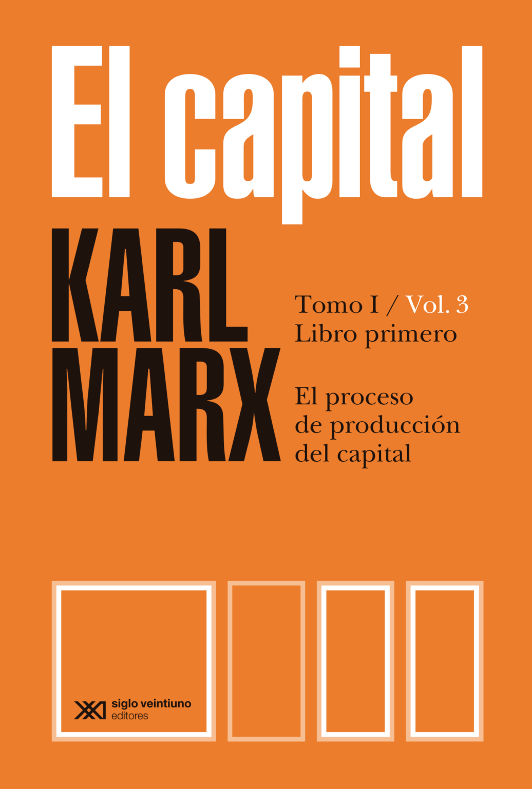 el capital tomo I- Vol III