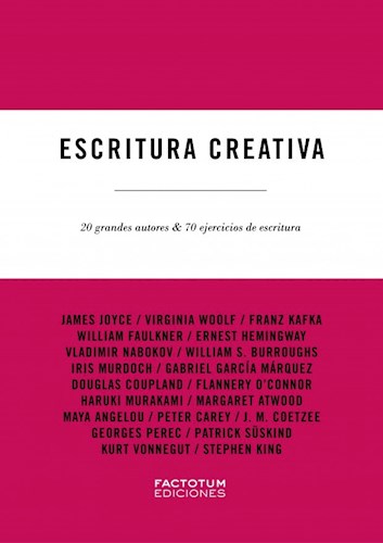 escritura creativa