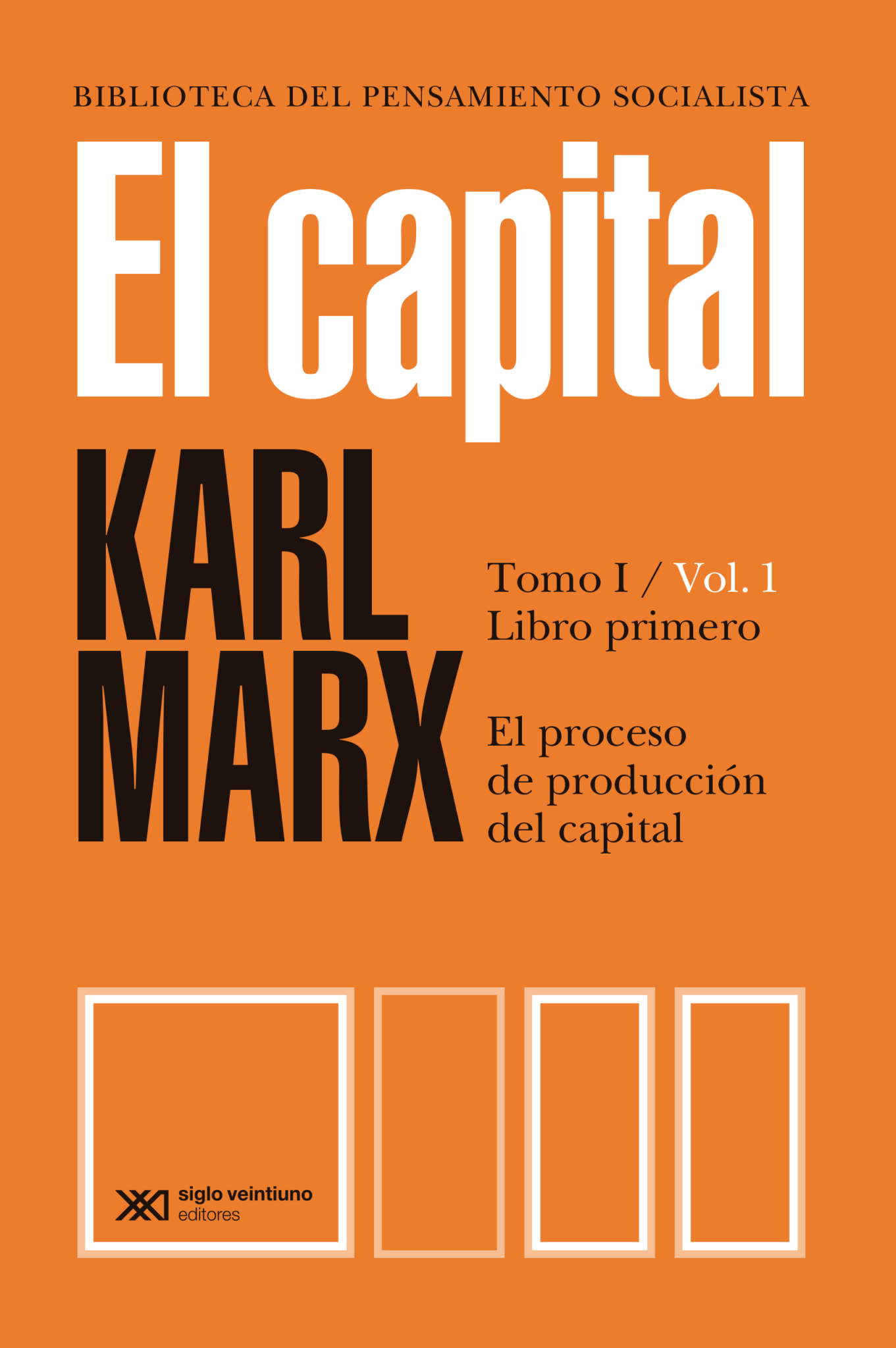 el capital tomo i vol i