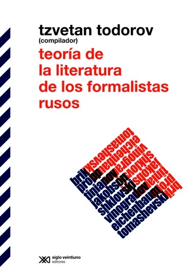 teoria de la literatura de los formalistas rusos